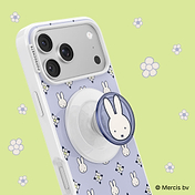 Miffy in Bloom Lavender &mdash; iPhone 18 Pro Max MagSafe Case image number 3